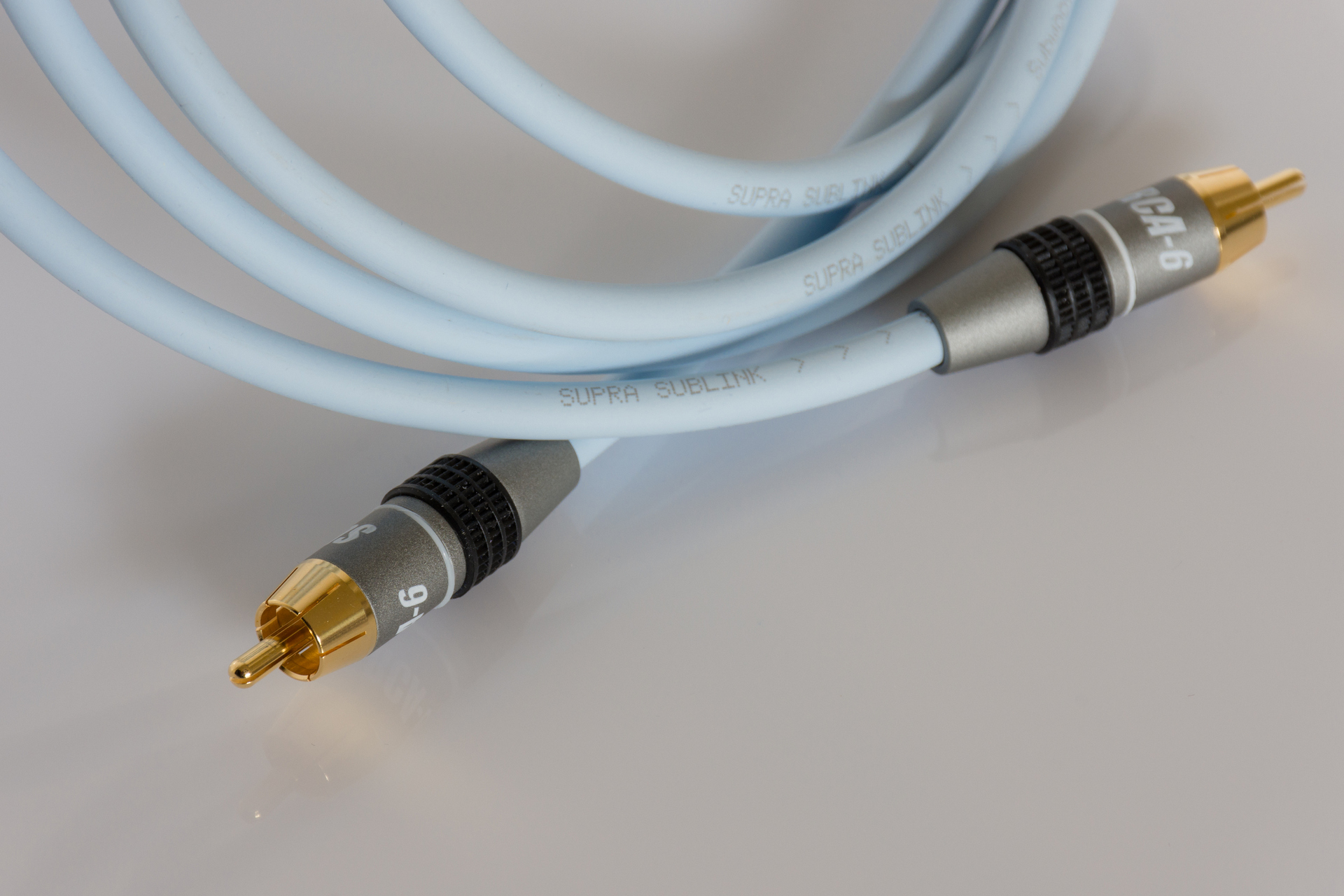 Supra Cables SubLink RCA Mono Subwooferkabel in 2m Länge Neuware 
