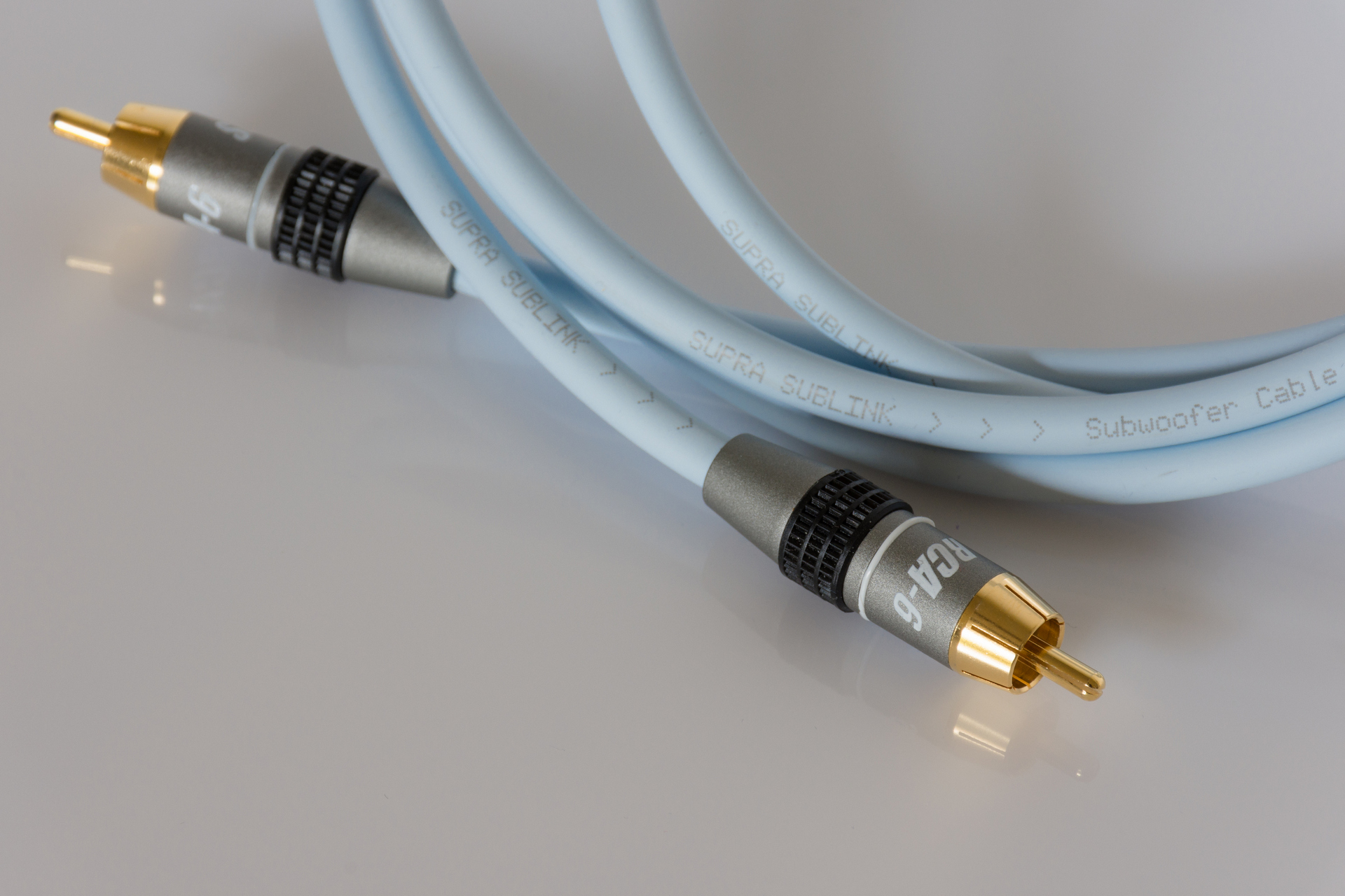 Supra Cables SubLink RCA Mono Subwooferkabel in 2m Länge Neuware 