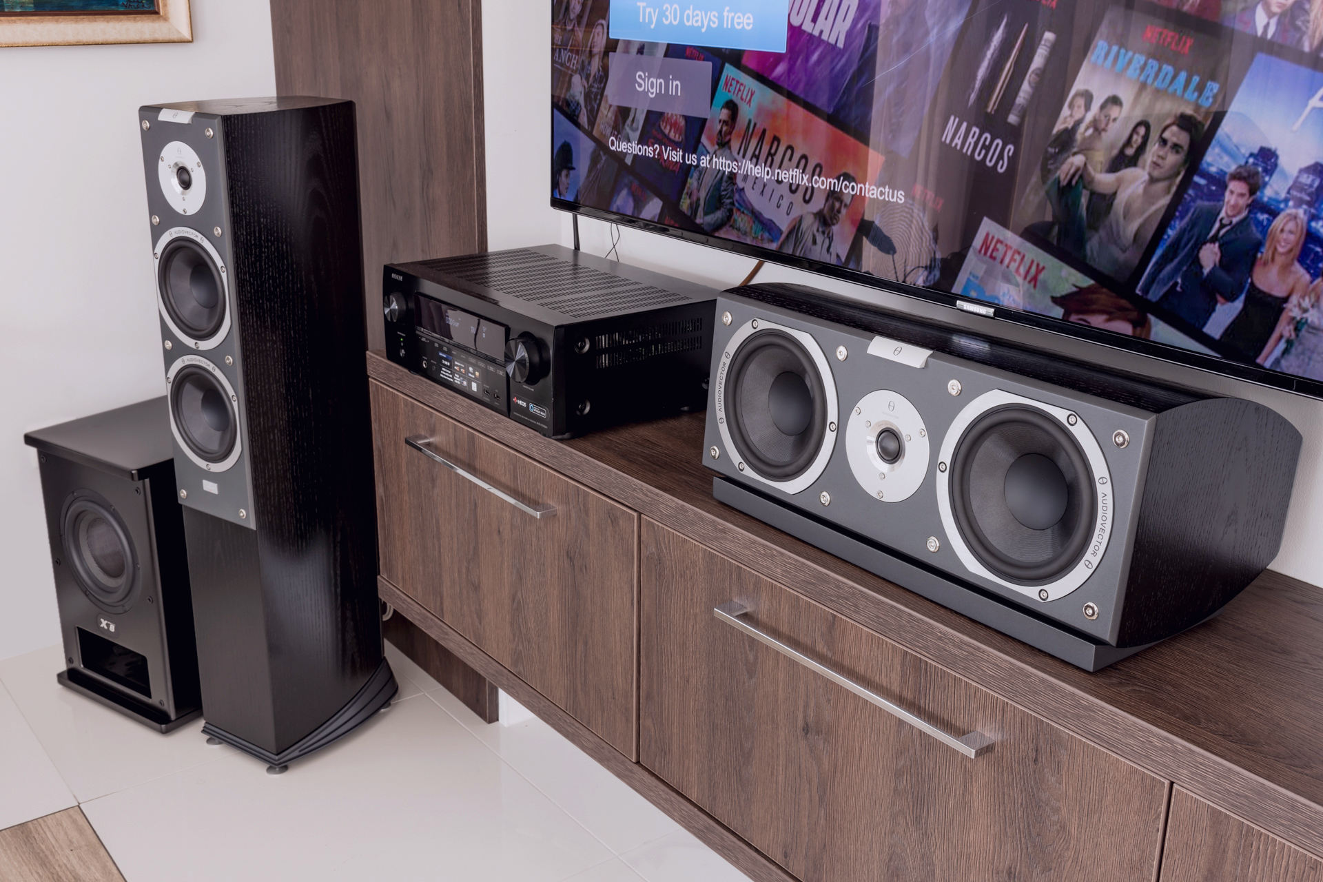 Audiovector Home Theater System