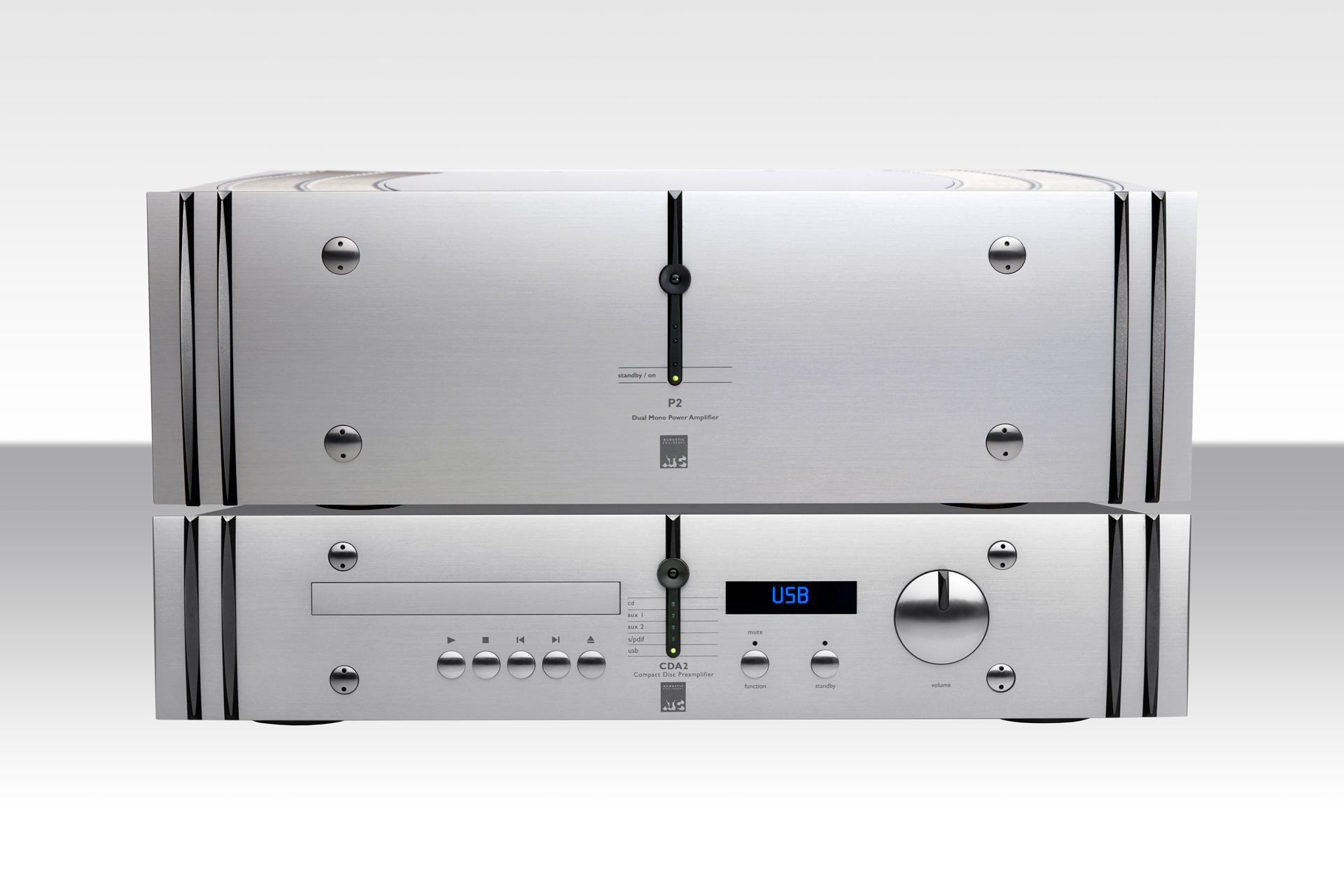 ATC CDA2 Preamplifier CD Player DAC & P2 Power Amplifier