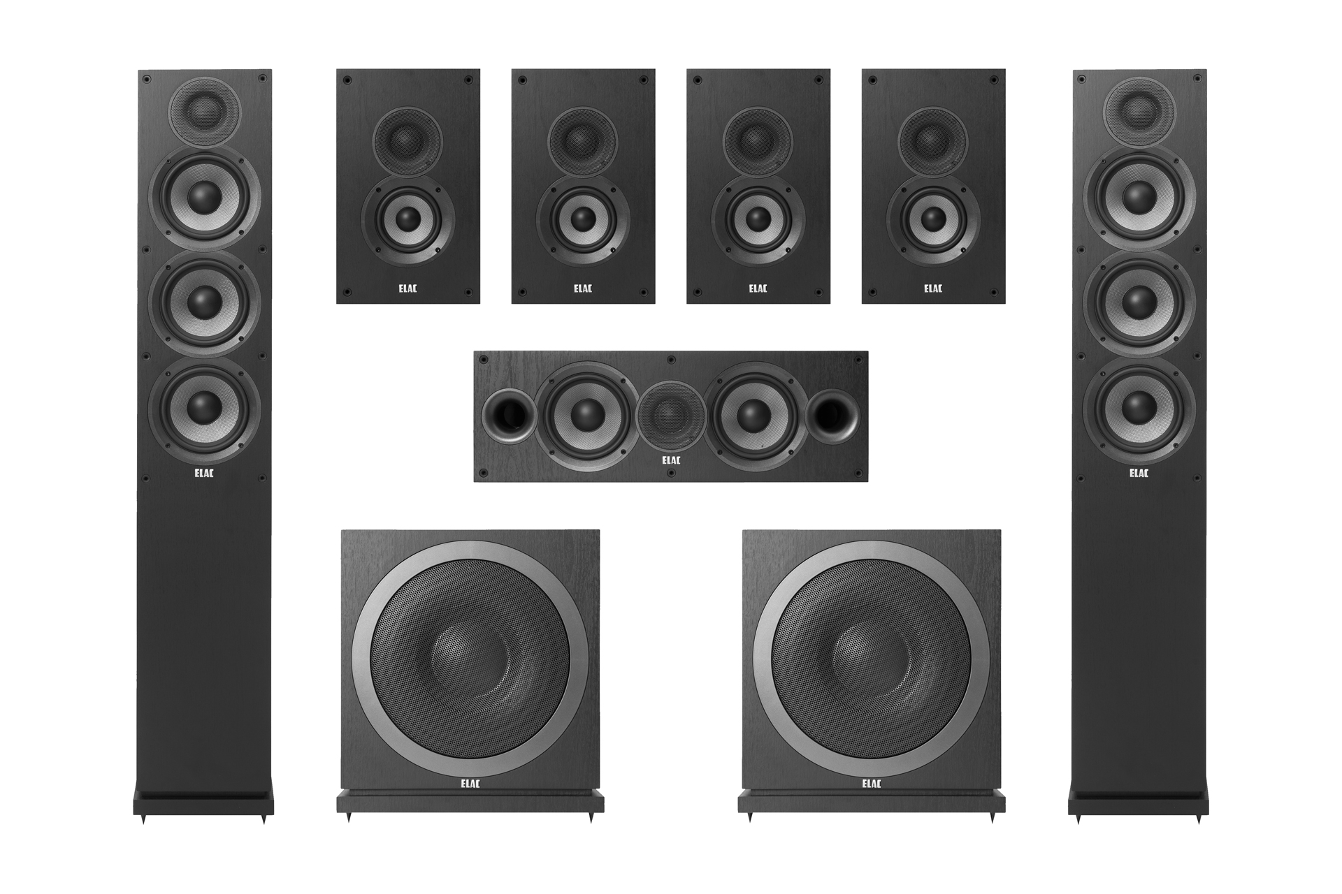 elac debut 7.2 home theater system